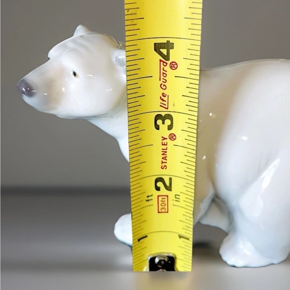 Lladro Standing Polar Bear #1207 Glazed Figurine Tag On Bottom No Box-PERFECT - Picture 10 of 10